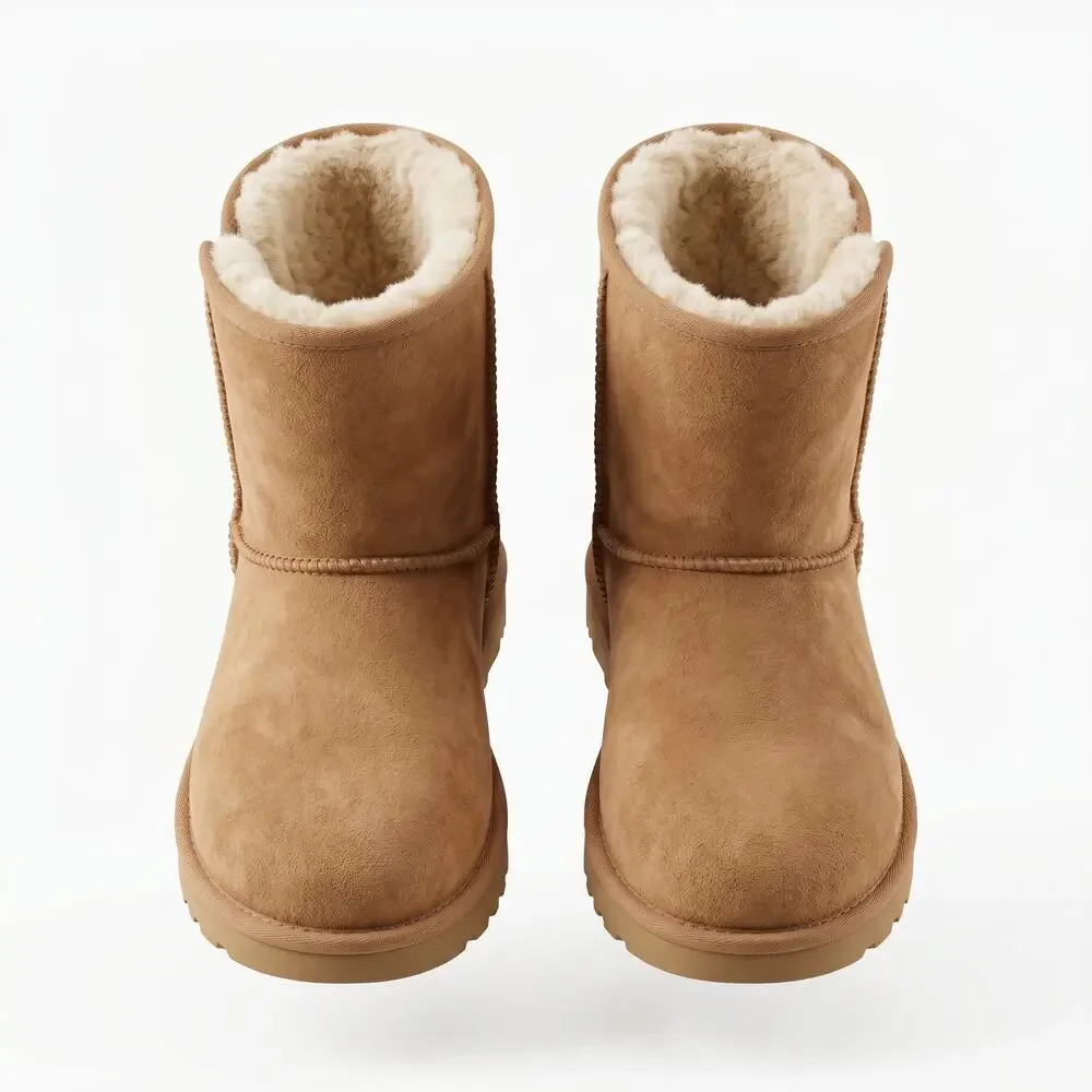 Ugg 6 toddler girl chestnut 1096089T keelan suede barncore boot